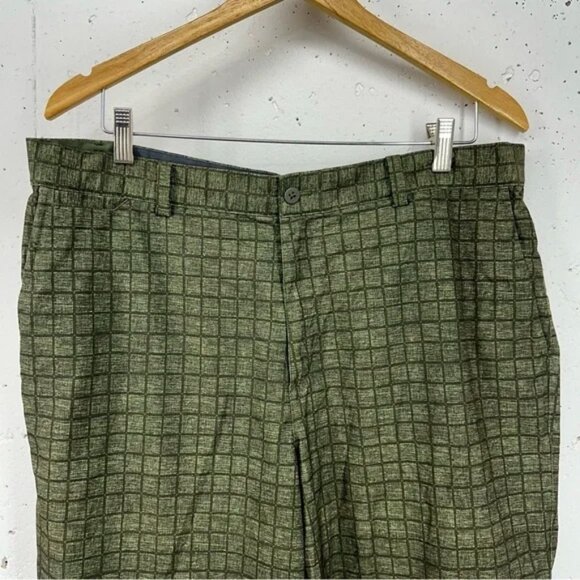 Lot of 4 Nike Men’s size 36 Plaid Tan White Gray Green Shorts - Picture 10 of 16